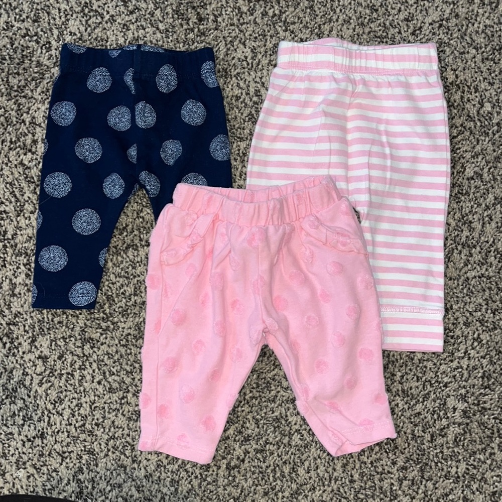 Cat & Jack newborn pants bundle